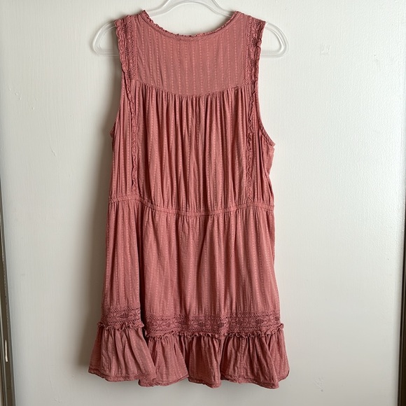 Lucky Brand - Peasant Dress Coral - Picture 5 of 7
